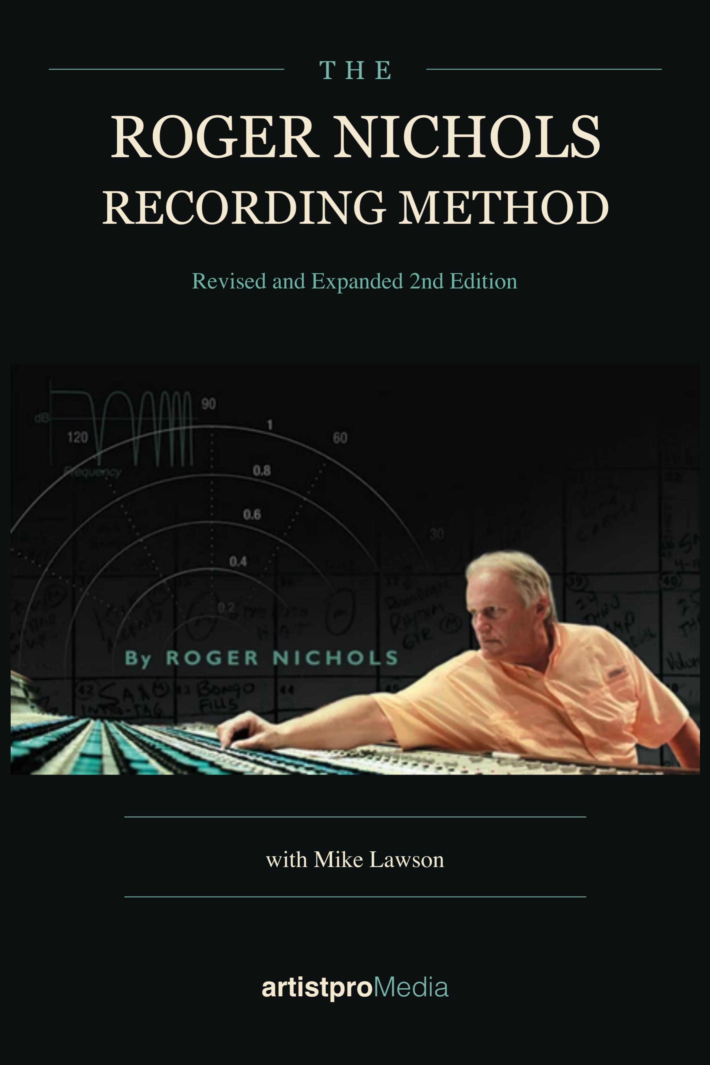 Roger Nichols seated at the console on the cover of The Roger Nichols Recording Method