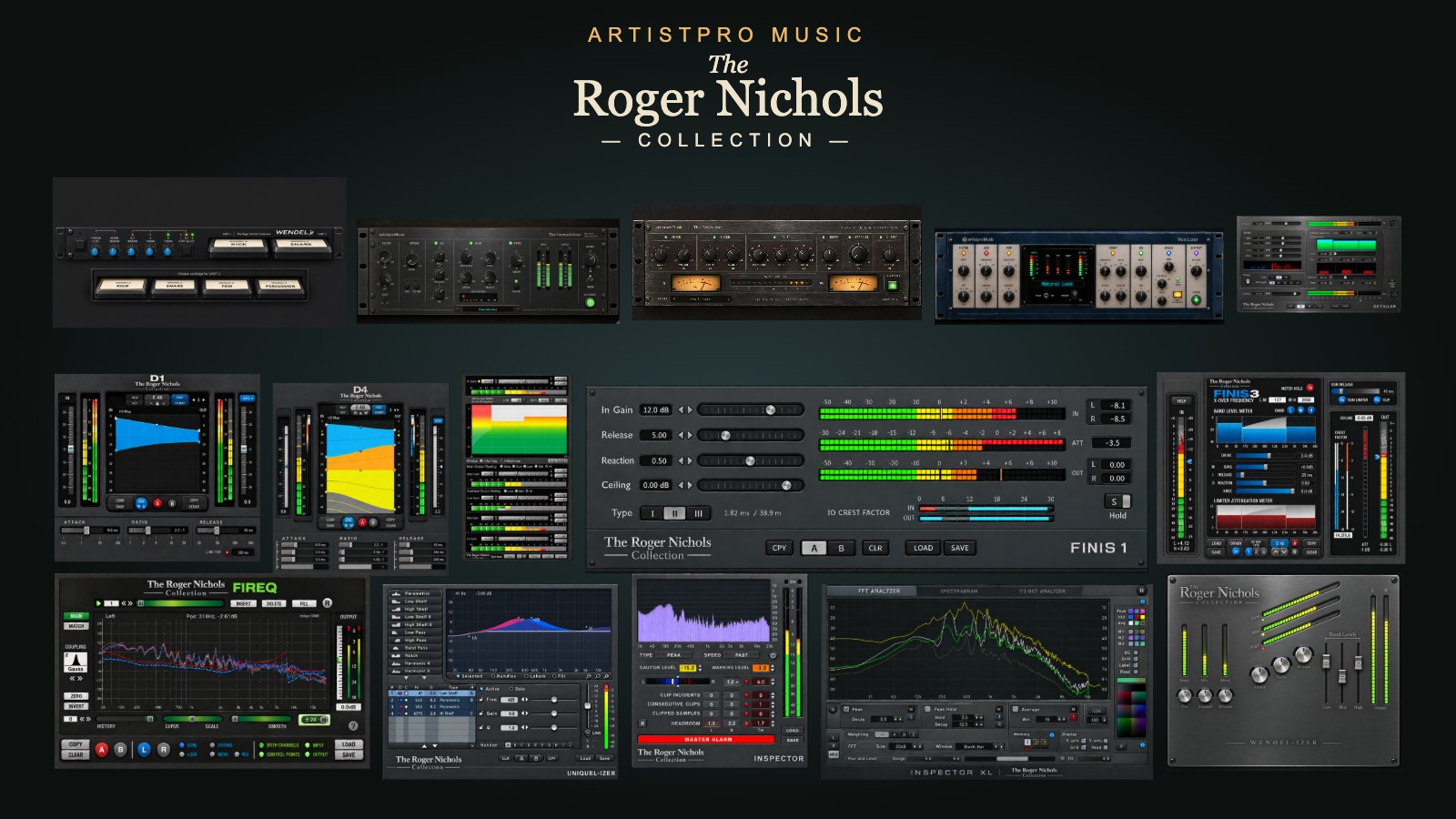 The fifteen Roger Nichols plugins